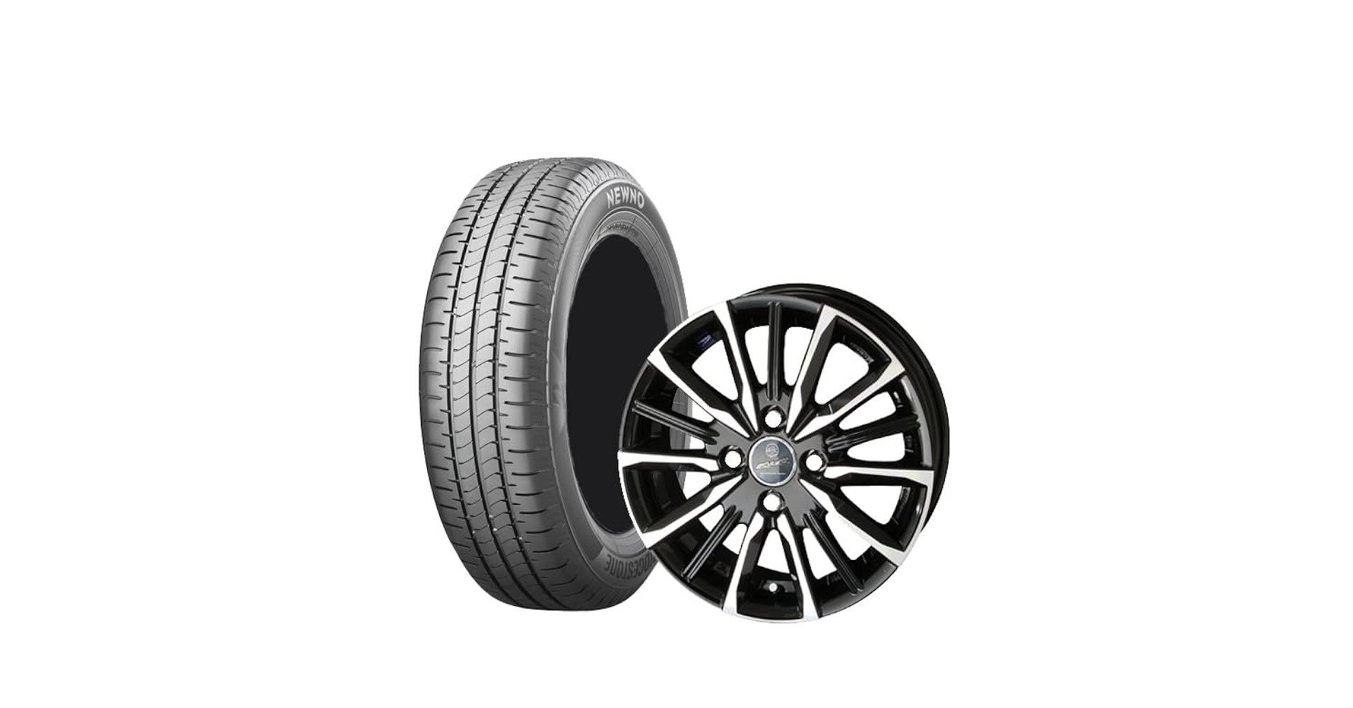 Amazon | タイヤホイールセット ブリヂストン NEWNO 155/65R14+